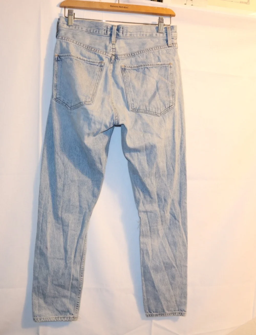 Agolde Jamie Lightwash Blue Highrise Classic  Jeans‎ . Size 26